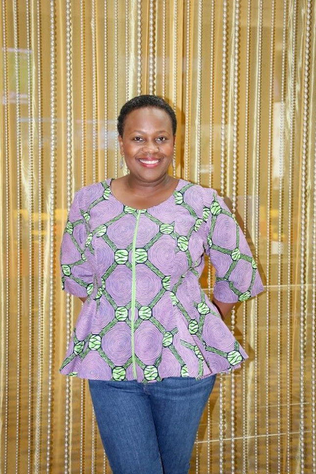 Yaba Top - Peplum Top