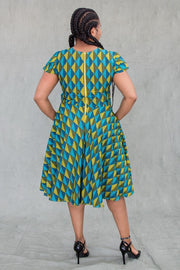 Ikoyi Dress- Fit and Flare
