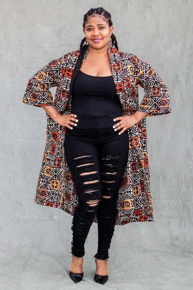 Susan Tribal Kimono Jacket