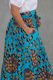 Surulere Maxi Skirt with front tie