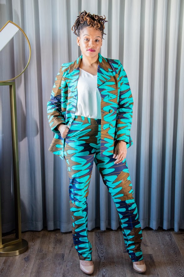 Oshodi Jacket & Pants - Double breasted Blazer and Pants