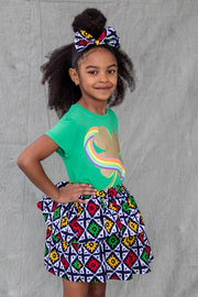 Myheira Girl Skirt- Two-layer skirt