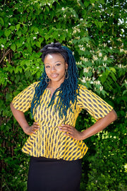 Abia  Top- Peplum
